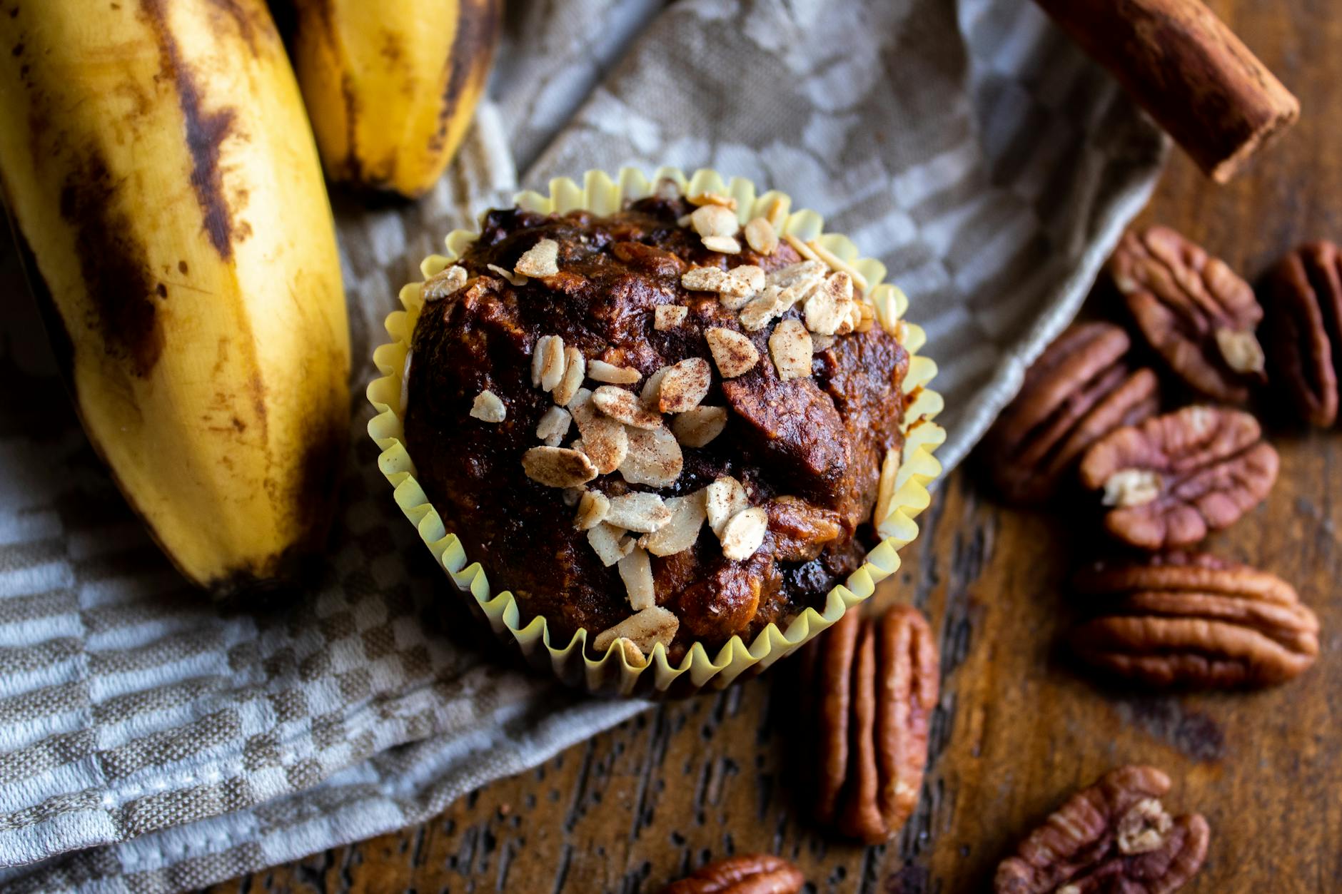 Warm Cinnamon Banana Protein Quinoa Cups
