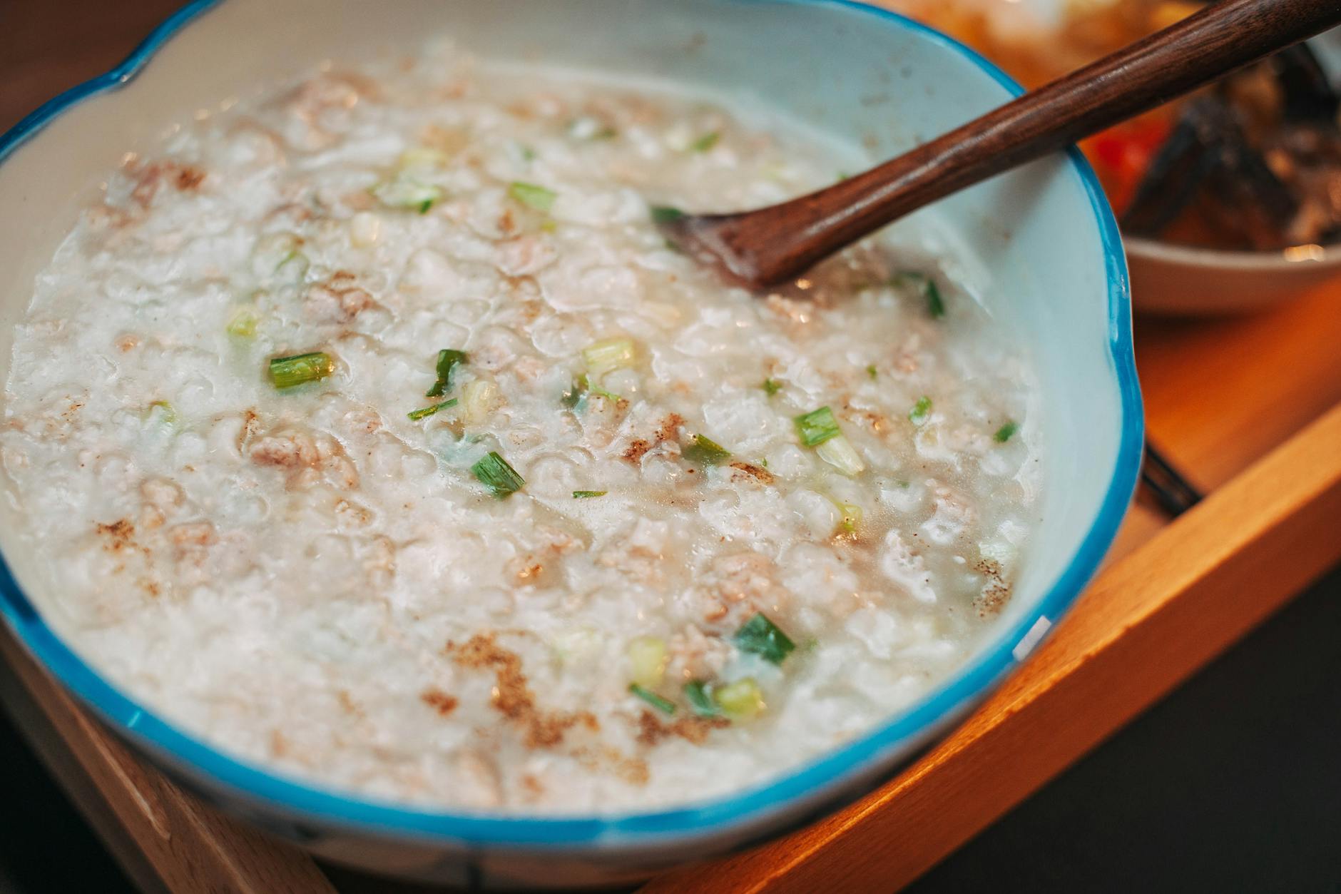 Soothing Ginger Egg White Rice Porridge